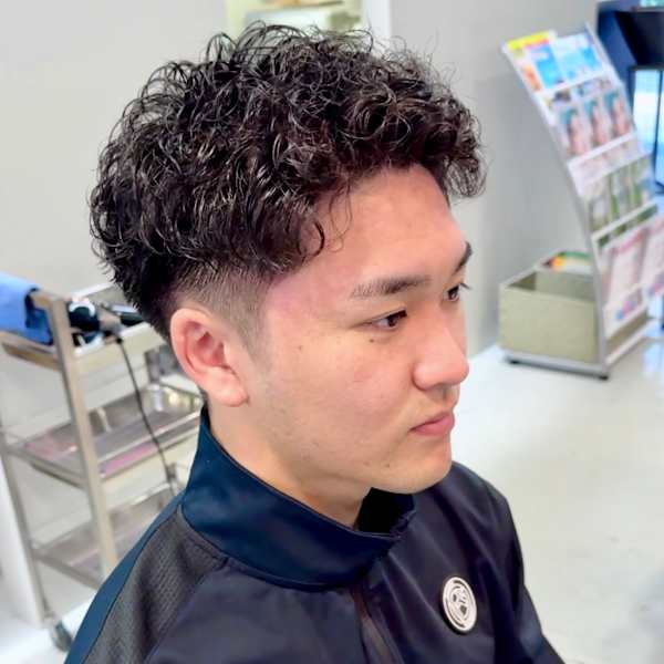 メンズパーマスタイル