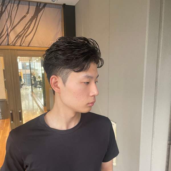 毛流れスタイル