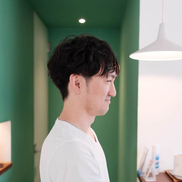 スタイリングが簡単なメンズパーマ！|ananda