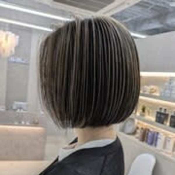 ミニボブアンブレラカラー/札幌大通駅個室美容室