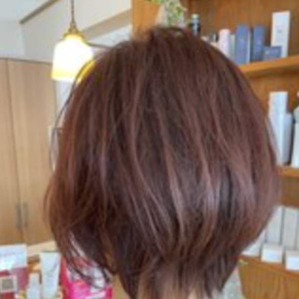 レイヤーショート×オリエンタルピンク【盛岡|滝沢|カラー】|reve by Charis【レーヴバイカリス】 盛岡 | 滝沢