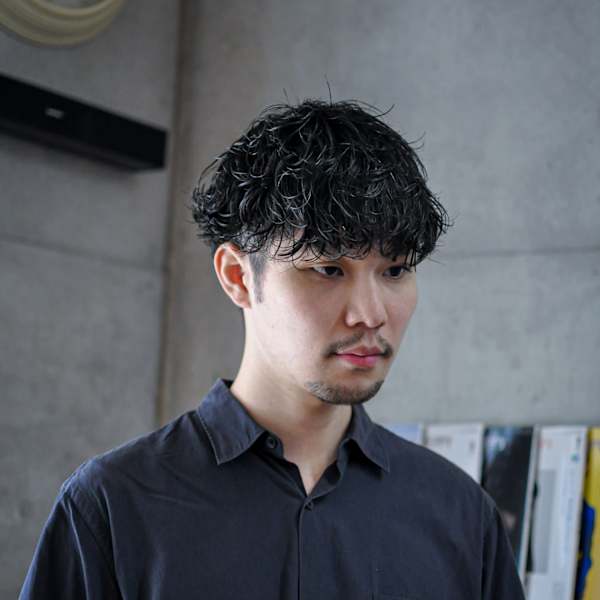 大人シャドウパーマ