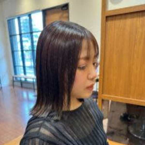 ぱつんと切りっぱなしぼぶ