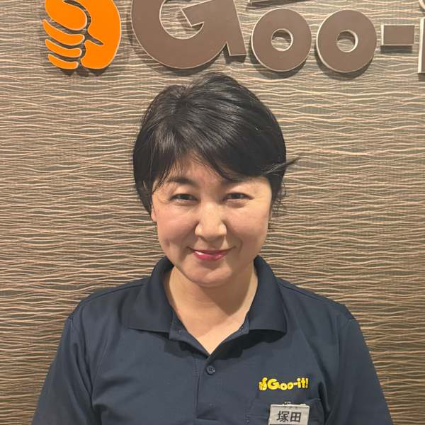 本格 もみほぐし専門店 Goo-it! 神保町店【グイット ジンボウチョウテン】のスタッフ紹介。ツカダ