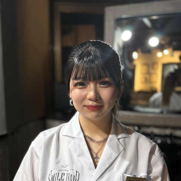 Smile hair 豊田店【スマイルヘアートヨダテン】のスタッフ紹介。菊地 爽花