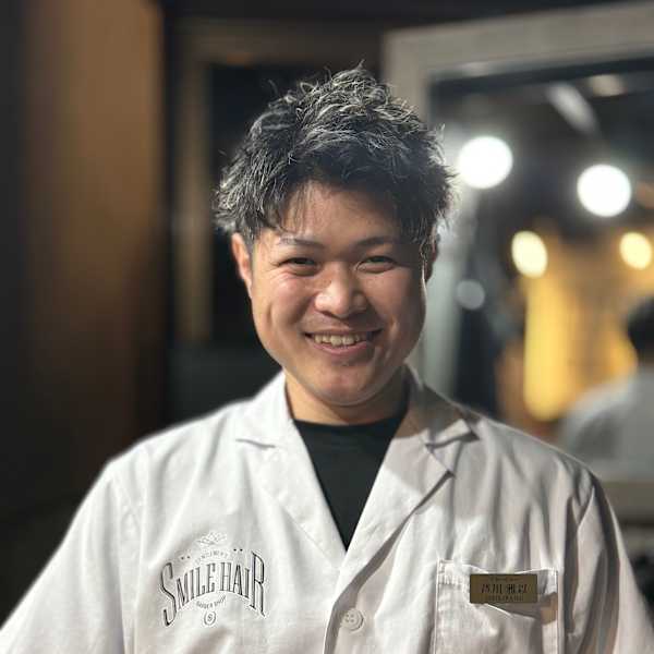 Smile hair 豊田店【スマイルヘアートヨダテン】のスタッフ紹介。芦川 雅以