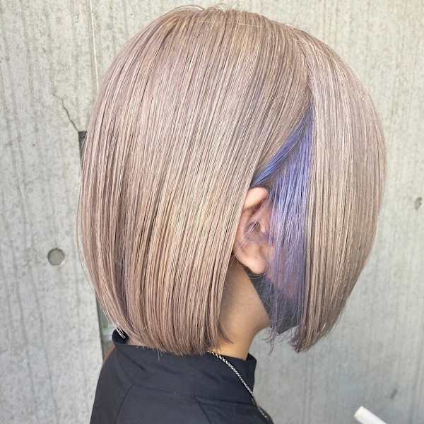 ・ダブルカラー/ベージュ/ケアブリーチカラー/インナーカラー