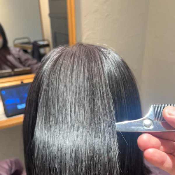 縮毛矯正/エイジング毛