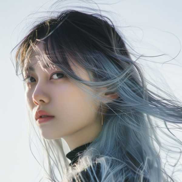 透明感 グラデー ション ツートーンカラー 似合わせカット