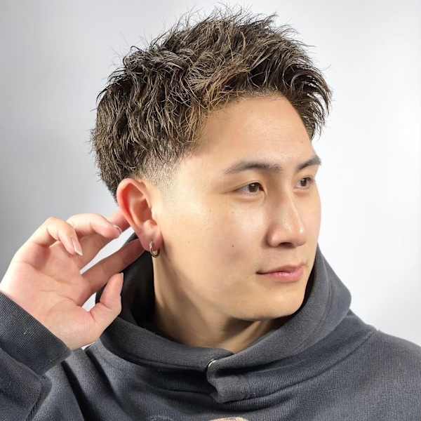 ヒロ銀座 仙台本店×ショート×ツーブロック