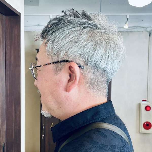 【60代 男性】ロンドングレイトショート（大宮/バーバー）