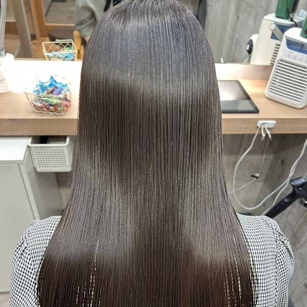 ナチュラル縮毛矯正/酸性ストレート/髪質改善/艶髪カラー