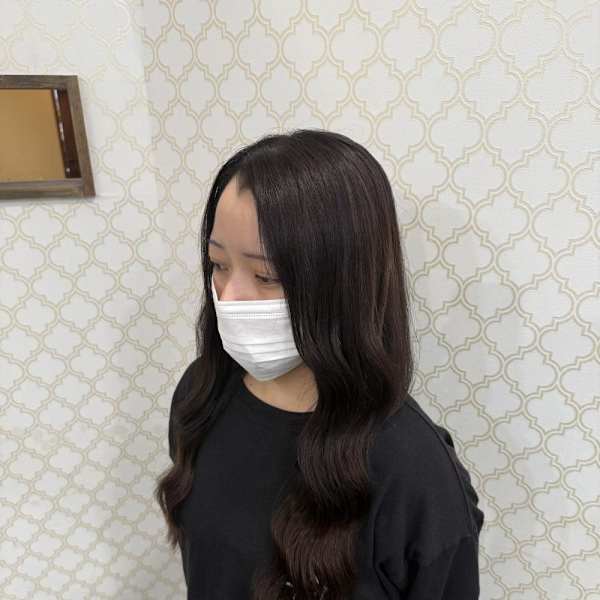 ダークブラウンロング