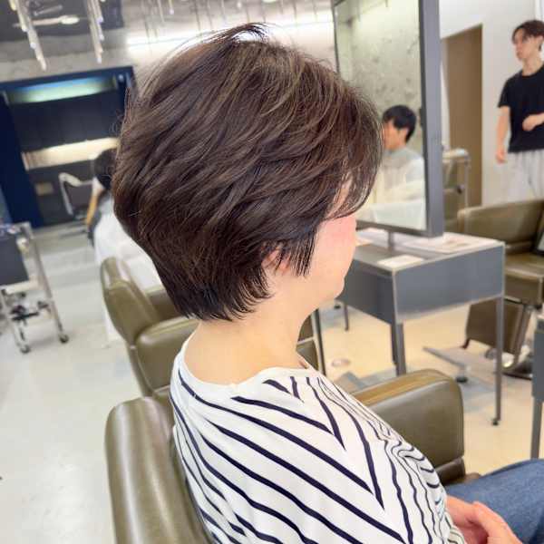 大人ショートボブ