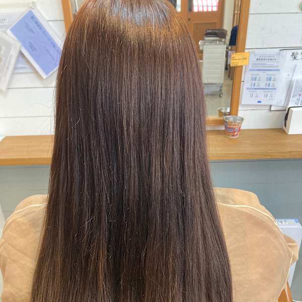 髪質改善ストレート×スタイル