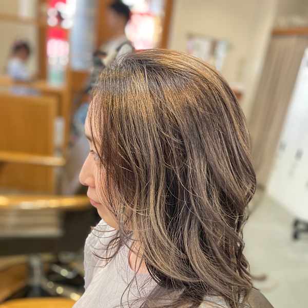 ハイライトグレージュ×スタイル