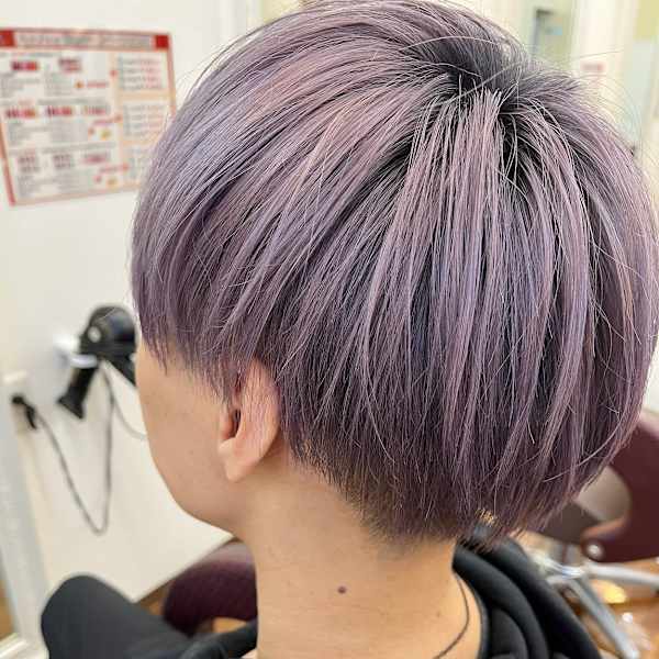 2ブロック/メンズ/パープルアッシュ|Capelli di arte【カペリ デ アーテ】