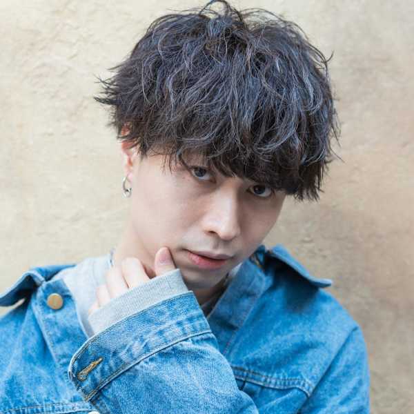 ニュアンスマッシュショート/メンズ