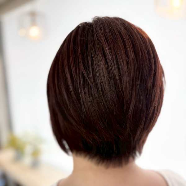 丸いシルエットのチャーミングショート