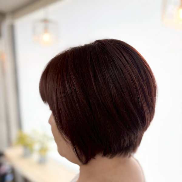 丸いシルエットのチャーミングショート