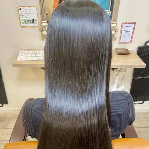 #髪質改善トリートメント　#艶髪職人　#黒髪ロング|GALETTE UMEDA