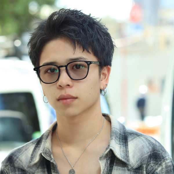 かきあげアップバング|men's salon es.