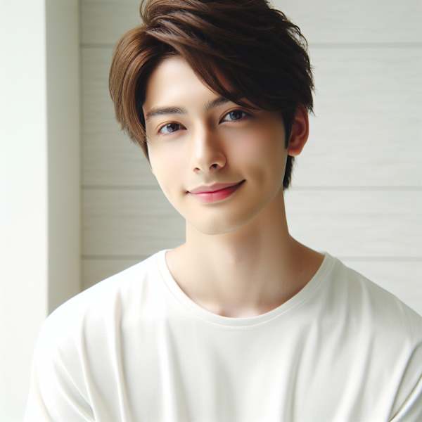 ☆ツーブロック束感ニュアンスセンターパートビジネス黒髪人気夏|hairs BERRY 大橋店