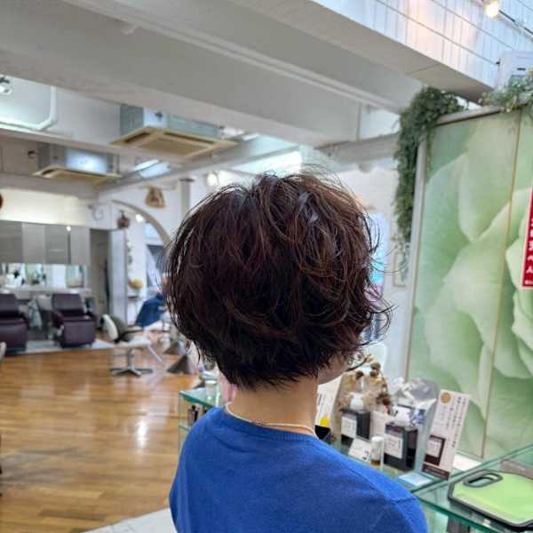 【ショート パーマ】