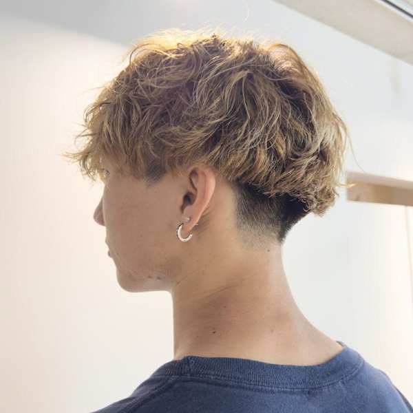 スペインカール/メンズパーマ/10代20代/薬院|fleur  by safari