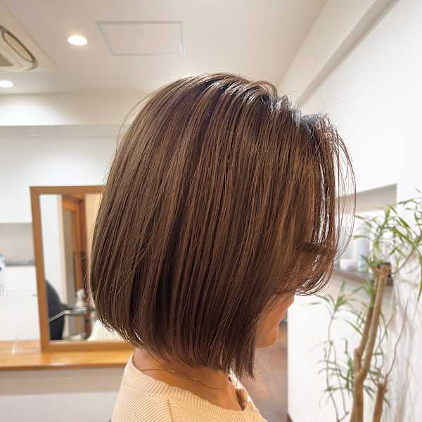 20代30代40代50代大人可愛い◎ぷつっとボブ