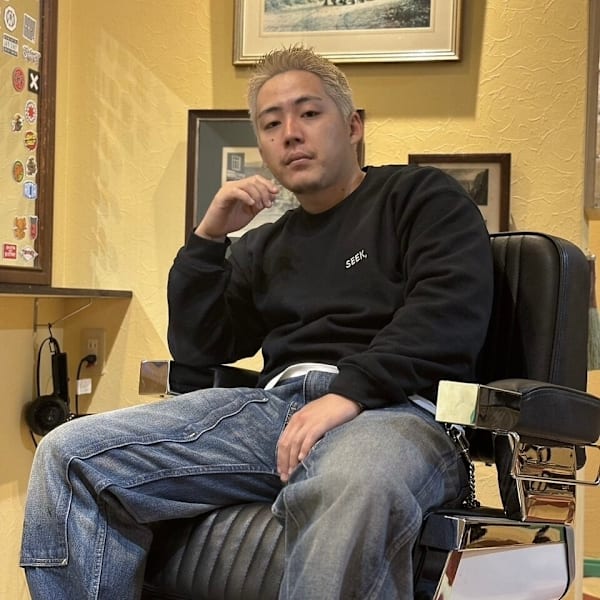 L.A BARBERSHOP 近江八幡店【エルエー バーバーショップ オウミハチマンテン】のスタッフ紹介。椛島 尚也