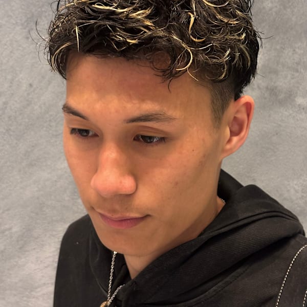 メンズショート/こなれツイスパ　🌀