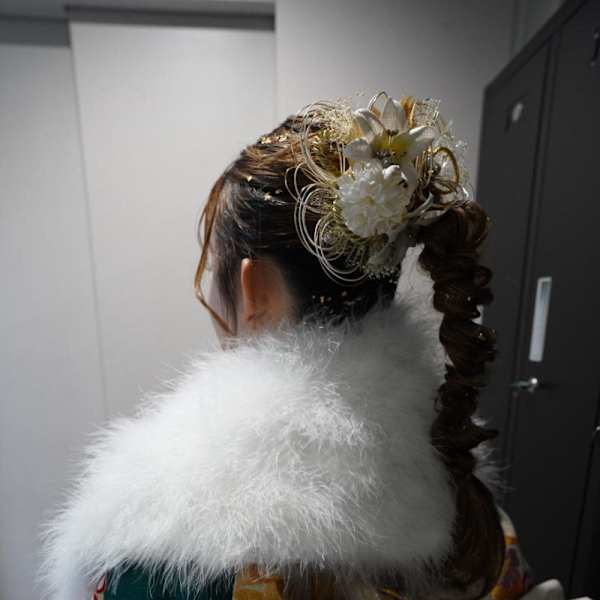 成人式ヘアセット