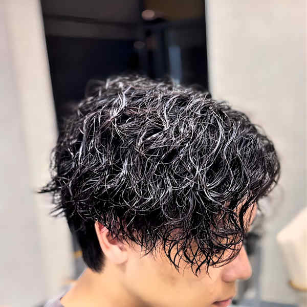 【横浜】メンズツイストスパイラルパーマ|Ash 桜木町店