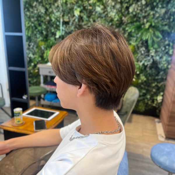 メンズスタイル×ナチュラルマッシュショート|independence