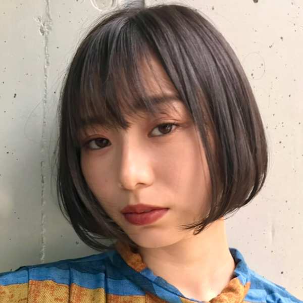 前下がりショート・ボブ/絶壁解消/前髪あり/40代/30代