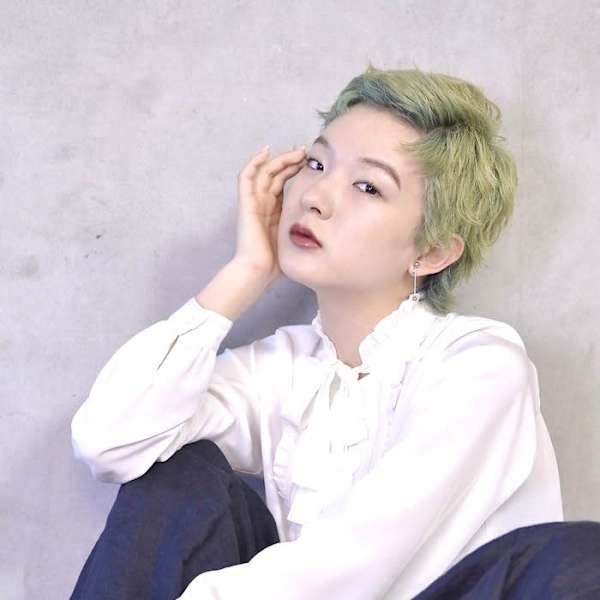 くせ毛風ベリーショート