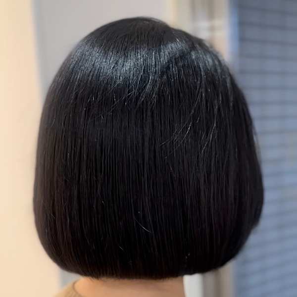 ボブカット/タンバルモリ/ワンカールボブ/前髪なし/小顔ヘア|LAULEA 表参道