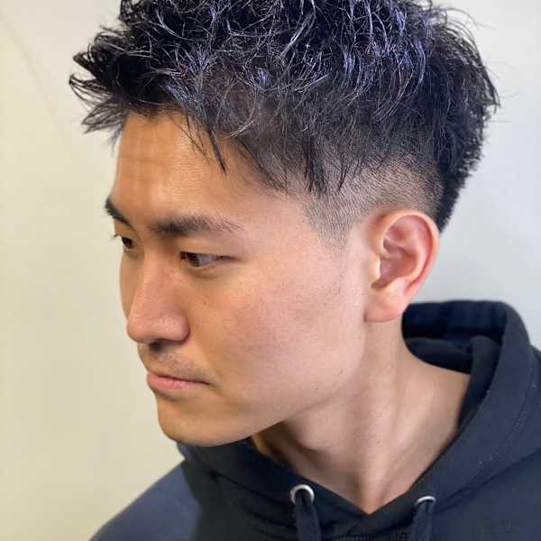 アイロンパーマショート