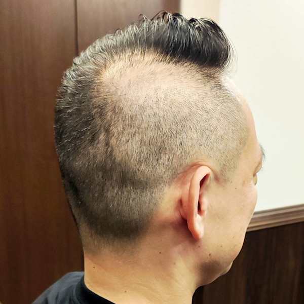 クラシカルスキンフェードで、より印象的かつ品あるメンズヘアに|Barbering Method produce byヘアサロン大野