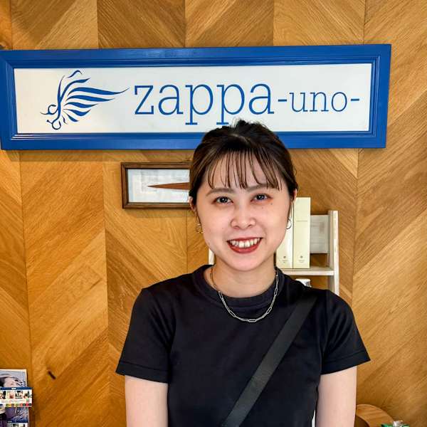 zappa uno【ザッパ ウーノ】【ザッパ ウーノ】のスタッフ紹介。皆川 奏