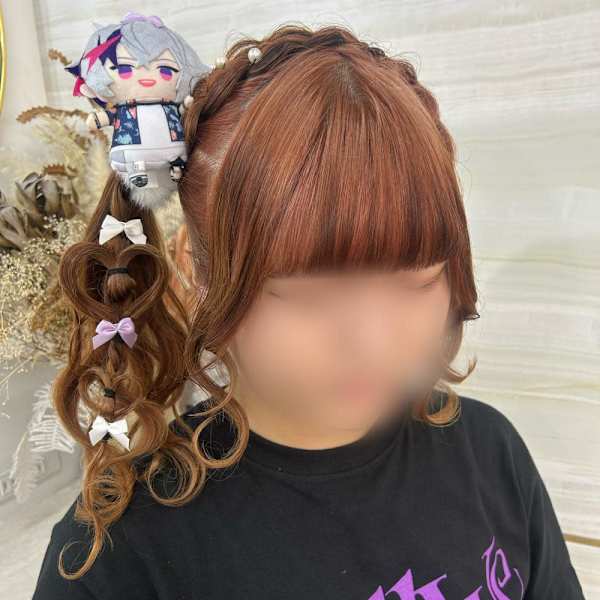 ナナセ/ライブヘアセット/編み込み