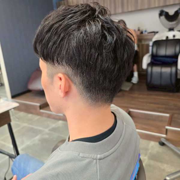 メンズカット/パーマ/グレイカラー/鎌取駅/韓国風/白髪染め