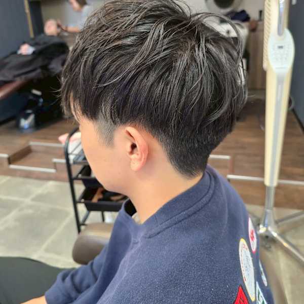 メンズカット/パーマ/グレイカラー/鎌取駅/韓国風/白髪染め