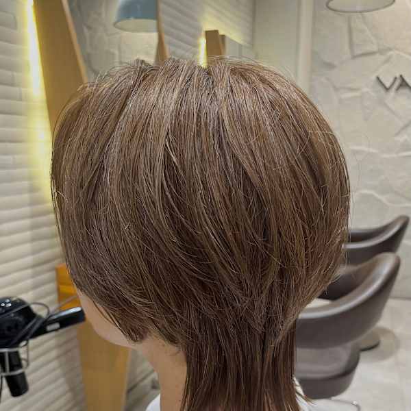 30代40代50代くびれショートウルフ