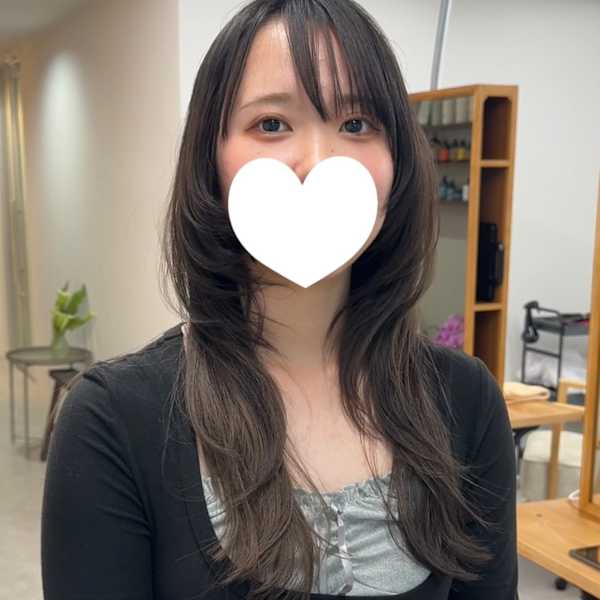 ★夏韓国ウルフハッシュカット/レイヤーカット前髪顔周りグレー