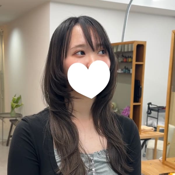 ★夏韓国ウルフハッシュカット/レイヤーカット前髪顔周り