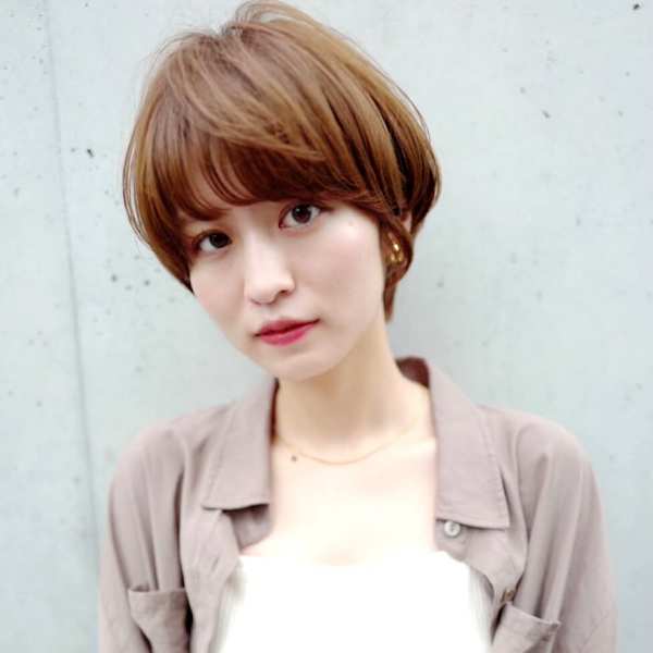 大人可愛いショート×丸みショート|aivee 吉祥寺