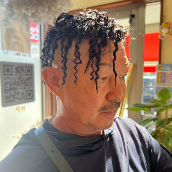 針金パーマ