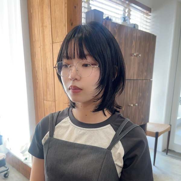 ボブウルフ/フェイスレイヤー/レイヤーボブ